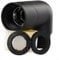 RichVibe Shower Elbow Adapter Head, 90 Degree Extension Arm NPT Female Male Connection Standard Fitting Matte Black Bathroom Hardware