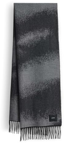 someday Damen Schal | BLINARA weicher Webschal mit Jacquardmuster black, 0