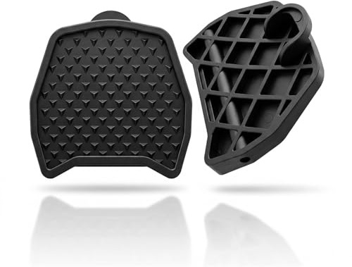 2 Pcs Pedale Plate für Shimano SPD-SL Klickpedale,Adapter Ändert Klickpedale zu Flats,Technischer Kunststoff PA612 + Glasfaser GF10, der sowohl Zähigkeit als auch Festigkeit aufweist