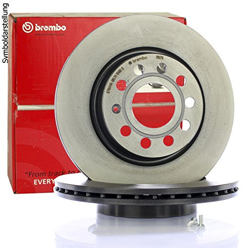 Brembo 09.4939.31 - Disco Freno con Verniciatura UV (Set di 2) - Anteriore