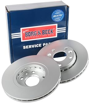Borg & Beck BRAKE DISC PAIR Toyota Corolla Verso 04-