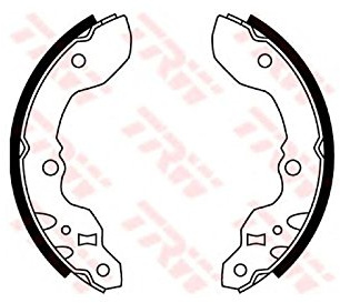 TRW Bremsbackensatz GS8699 | Kompatibel mit: DAIHATSU CUORE IV, CUORE VI, MOVE, MOVE