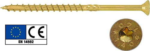 VITI PORTANTI X LEGNO TSP-TORX MM 6X100 PZ 100