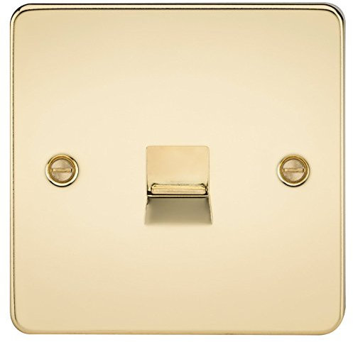 Knightsbridge FP7400PB FP7400 Flat Plate, Polished Brass