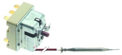 Ego Termostato di sicurezza 55.32549.814 adatto per Zanussi, alpeninox massima temperatura 245 °C 3 sonda di Palo Ø 6 mm x 79 mm 0,5 A