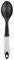 Chef Aid Black Nylon Spoon with Rest and Grip Handle, Ideal for use with Non-stick Kitchenware