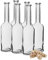 BROWIN 100 ml – 10 cl botellas de vidrio 6 + corchos caseros