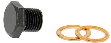 XLTECH 300074 Ablassschraube M14 x 150 + 2 Kupferdichtungen, Durchmesser 14 mm, für Ölwannen