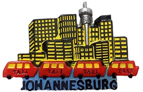 Johannesburg Südafrika Kunstharz 3D starker Kühlschrank Magnet Souvenir Tourist Geschenk Chinesische Magnet Hand Made Craft Creative Home und Küche Dekoration Magnet Sticker