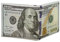 YSXY Vintage Geldbörse Portemonnaie Lederbörse Herren Damen Börse US-Dollar Stil Geldtbeutel Brieftasche Kreditkartenetui