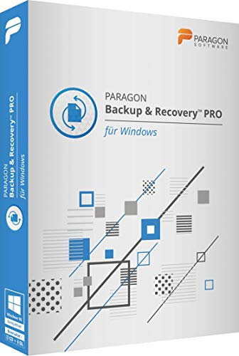 Paragon Backup & Recovery 16 PRO CD/DVD Win 10,8,7