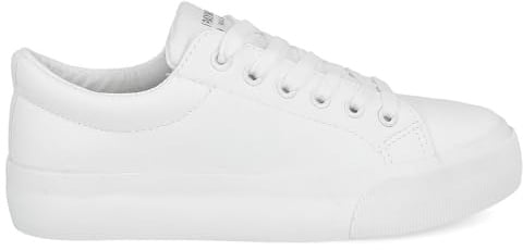PAYMA - Zapatillas Bambas Deportivas con Plataforma de Mujer. Tenis Deporte, Casual y Caminar. Cordones y Cierre de Contacto. Interior Acolchado.