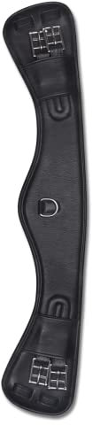 WALDHAUSEN Lederkurzgurt Contour, 70 cm, schwarz