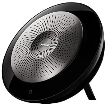 Jabra Speak 710 UC - Altoparlante Bluetooth wireless per telefoni cellulari e softphone, tra cui Fuze, RingCentral, Zoom, Webex, Citrix, Equinox, panno in microfibra bonus, 7710-409