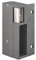 THIRARD - Gâche Électrique pour Serrure Verticale en Applique - Gauche - 12/24 V - Gris - Corps Aluminium - Double Empennage - Réversible - Installation Facile