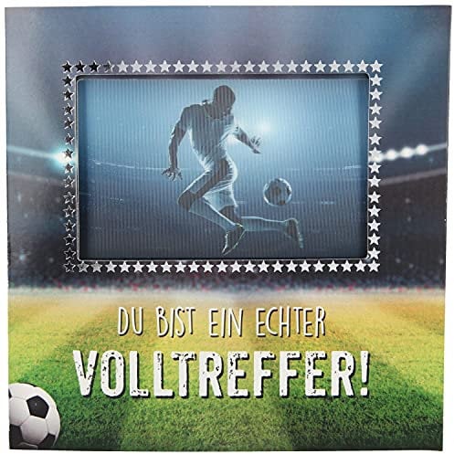 Geburtstagskarte Klappkarte 3D mit Musik & Licht Du bist ein echter Volltreffer!