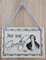 vielesguenstig-2013 Hängeschild Türschild Schild 16x11cm - Hier war Goethe nie (1) Vintage Geschenk