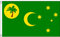 AZ FLAG - Flagge Kokosinseln - 90x60 cm - Keelinginseln Fahne 100% Polyester mit Messing-Ösen - UV-beständig - Vives Farben - 50g
