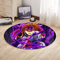 The Seven Deadly Sins Runder Teppich, Anime-Thema, weich, rutschfest, super saugfähig, für Zuhause, Küche, Wohnzimmer, Schlafzimmer, Kinderzimmer