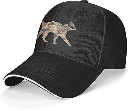Lustige Katze Baseball Cap Sandwich Cap Dad Hat Retro Cowboyhut Vintage Denim Trucker Hat Sun Outdoor Sports Cap Unisex