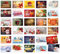 Einladungskarten Manufaktur Hamburg 30 Weihnachtskarten Set mit Umschlag 30 Foto-Motive Grußkarten Frohe Weihnachten Postkarten Weihnachtspostkarten Mix 2