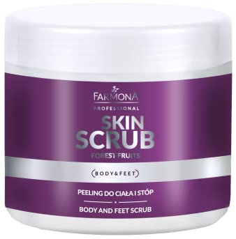 SKIN SCURB FOREST FRUITS - Körper- und Fußpeeling 500g