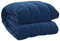 vidaXL Gewichtsdecke Therapiedecke Schwere Decke Schlafhilfe Entspannungsdecke Einschlafhilfe Schwerkraftdecke Blau 200x230cm 9kg Stoff