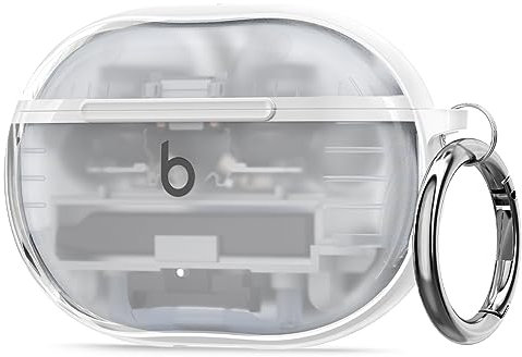 Spigen Ultra Hybrid Case Compatible with Beats Studio Buds and Beats Studio Buds Plus + (2021/2023) - Crystal Clear