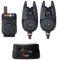 Prologic C-Series Pro Alarm Set 2+1+1 All Blue - Bissanzeiger Set, Bissmelder zum Karpfenangeln, Angelzubehör