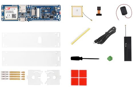 Waveshare ESP32-S3 A7670E 4G Development Board, LTE Cat-1 / 2G / WiFi/Bluetooth/Telephone Call/SMS/GNSS Positioning Support, Suitable for 4G Portable WiFi, Onboard Camera/Speaker/Antenna