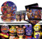 Cartoon Geburtstag Partygeschirr Set, Five Nights at Fre-ddy's Kindergeburtstag Partygeschirr, Partygeschirr Kindergeburtstag, Teller, Servietten, Tassen, Tischtücher für eine Party mit 10 Personen