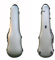 YoungMonic Custodia per violino 4/4, in fibra di carbonio, leggera, colorata, con tracolla resistente (champagne)