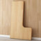 tischplatte holz Nur Ecktischplatte Aus Holz, Gebogene Tischplatte Für L-förmige Sitz- Und Stehtischgestelle Mit Höhenverstellung Für Zuhause Und Das Büro, 60 70 80 90 100 11 120 130 Cm Lang(60x40x20x