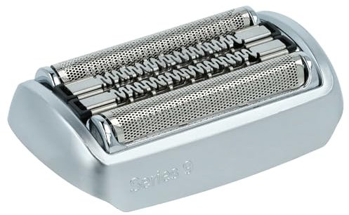 vhbw Ersatz-Scherkopf kompatibel mit Braun Series 9 Elektrorasierer, Silber