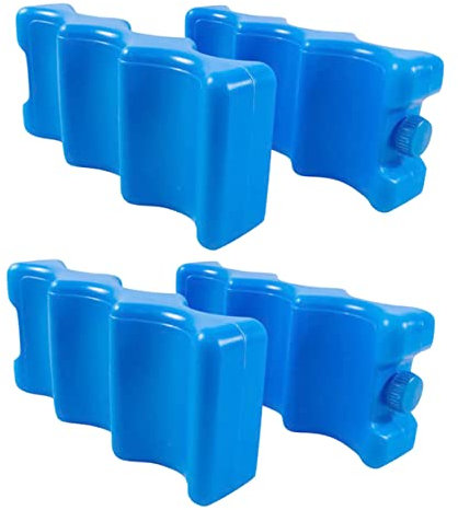 GREENADSCAPE 4Piezas Paquete de Almacenamiento de Leche Materna Refrigerador y para Mantener la Leche Materna para Transporte y Uso