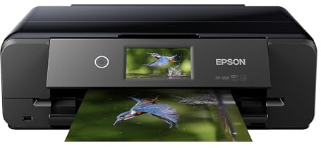 Epson Expression Photo XP-980 Wireless Wide-Format Printer with 6-Color Claria Ink System, Borderless Printing up to 11 x 17, Fast 4 x 6 Photo Printing, Built-in Scanner and Copier