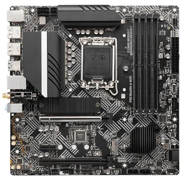 motherboards Fit For MSI B660 Motherboard PRO B660M-A WIFI DDR5 LGA 1700 128G Support 14900 14700 12400 12100 13900 13600 Cpu Micro ATX