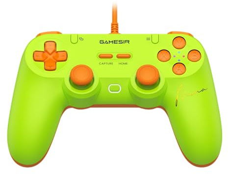 GameSir Tegenaria Lite Kabelgebundenes Gamepad – 1000Hz, Ultrageringe Latenz, Hall-Effekt-Sticks, 2 Rücken-Tasten – Switch/PC/Android/iOS – MenaRD