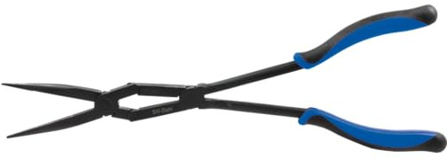 SW-Stahl 40711L Scherengelenkzange, gerade, 350 mm I Zange extra lang I Zange Innenverkleidung I Werkstattzange aus Chrom-Vanadium I Profi-Werkzeug