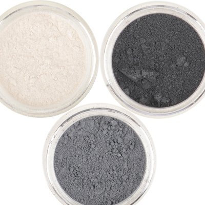 Honeypie Minerals Mineral Eyeshadow - Smokey Collection Set (3 x 1g) Smokey Black, Charcoal Grey and Pearlescent