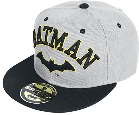 Batman Old Logo Snapback-Cap grau/schwarz