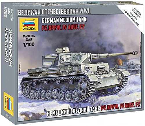 Zvezda Model Tan: Panzer IV Ausf.F2