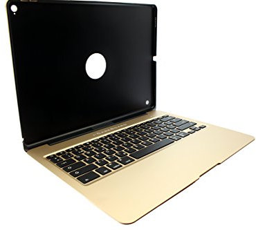 i-CaseBoard I-Case Pro ESP Tastatur für Apple iPad Pro, Broce/Gold