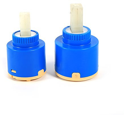 35 / 40mm Válvula de Disco de Cerámica Válvula de Disco Válvula de Agua Caliente y Fría Filtro Mezclador de Agua Grifo Controlador Interno(35mm)