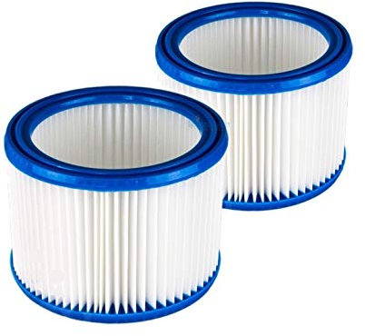 2x Universal Patronenfilter, passend für diverse Hersteller: Nilfisk, Alto-Wap, Bosch, Festool, Protool, Makita, Metabo u.v.m. … von Microsafe®