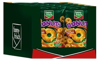 funny-frisch Donuts Karamell, 12er Pack (12 x 110 g)