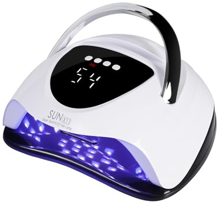 Goyaesque Nail Dryer UV LED Nail Lamp 24W, Polish Set, Gel Polish Light, UV Nail Light Quick Dry Machine, Nail Polish Curing Gel LED Dryer. (Pink)
