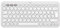 Logitech Pebble Keys 2 K380s - QWERTY Spanish Layout, White