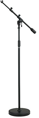 TAMA Iron Works Studio Series Round Base Telescoping Boom Microphone Stand (MS736RBK)