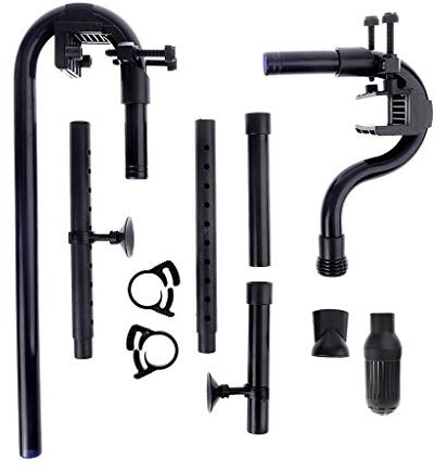 Kit de Tube de Sortie d'entrée d'eau d'aquarium lfdhcn raccords de Tuyau d'eau de Filtre Externe de réservoir de Poissons
